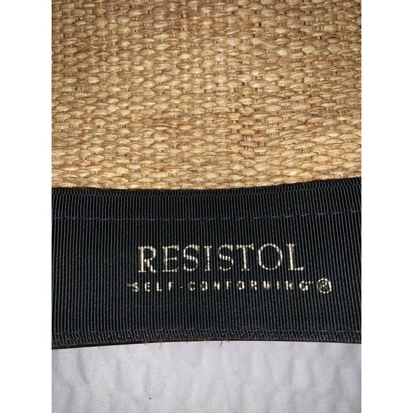 Vintage Resistol Cattleman Size 6 7/8 Straw Western Cowboy Hat - Picture 7 of 7